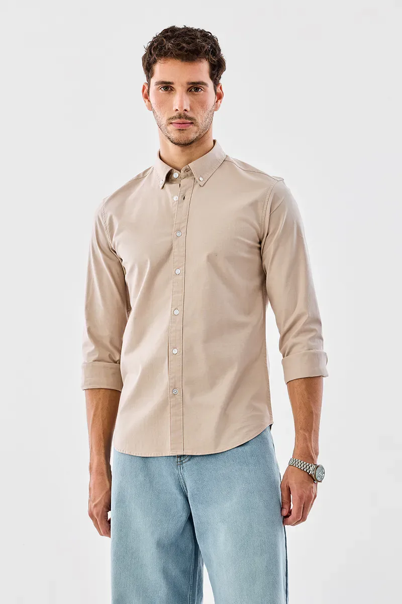 Drezola Best light beige Shirt for Men | Best casual Shirt for men - Image 3