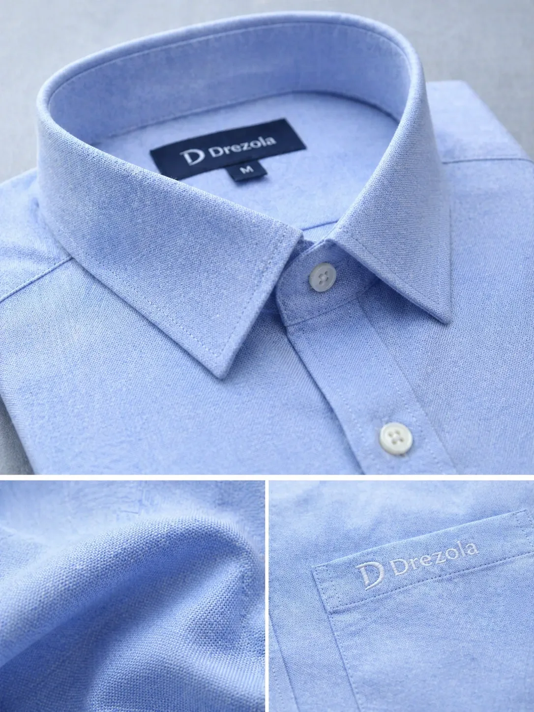 Drezola Best Sky Blue Shirt for Men | Best casual Shirt for men - Image 4