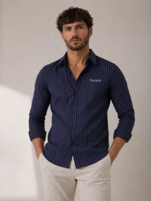 Drezola Best Blue Shirt for Men | Party Wear & Office Wear