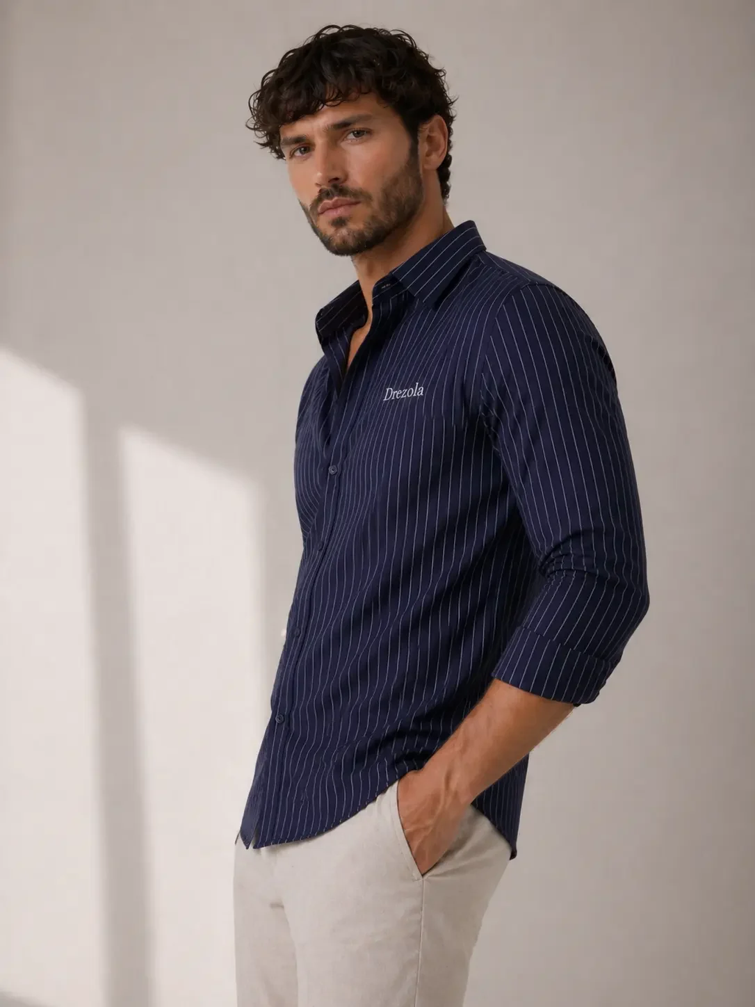 Drezola Best Blue Shirt for Men | Party Wear & Office Wear - Image 5