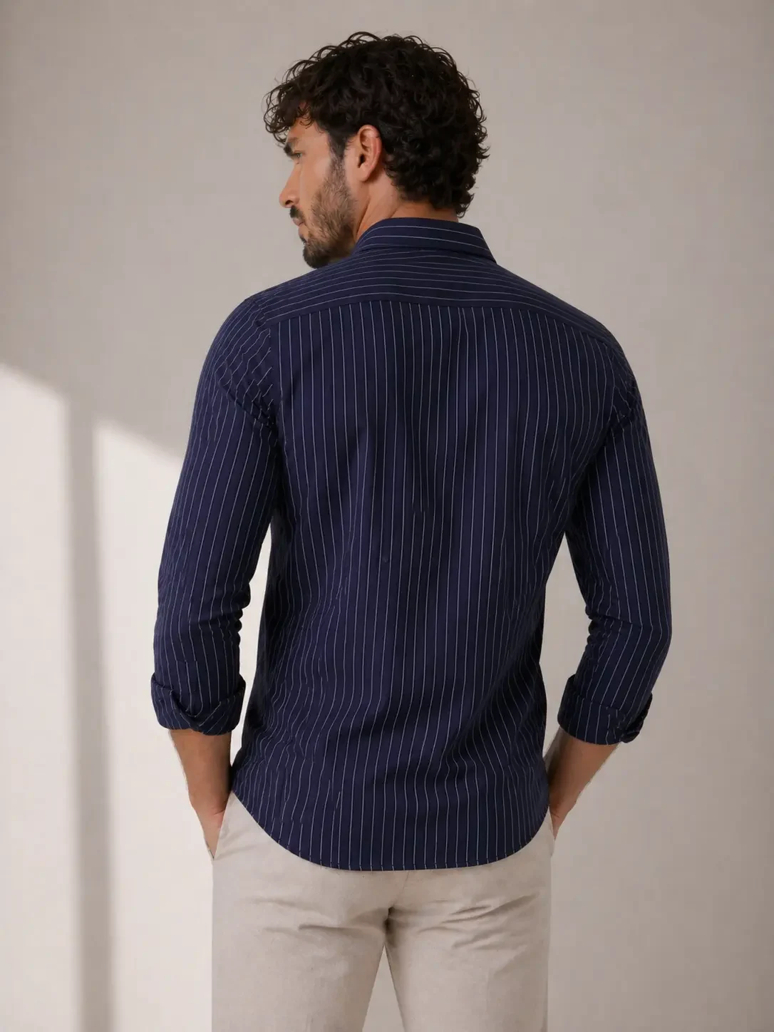 Drezola Best Blue Shirt for Men | Party Wear & Office Wear - Image 4